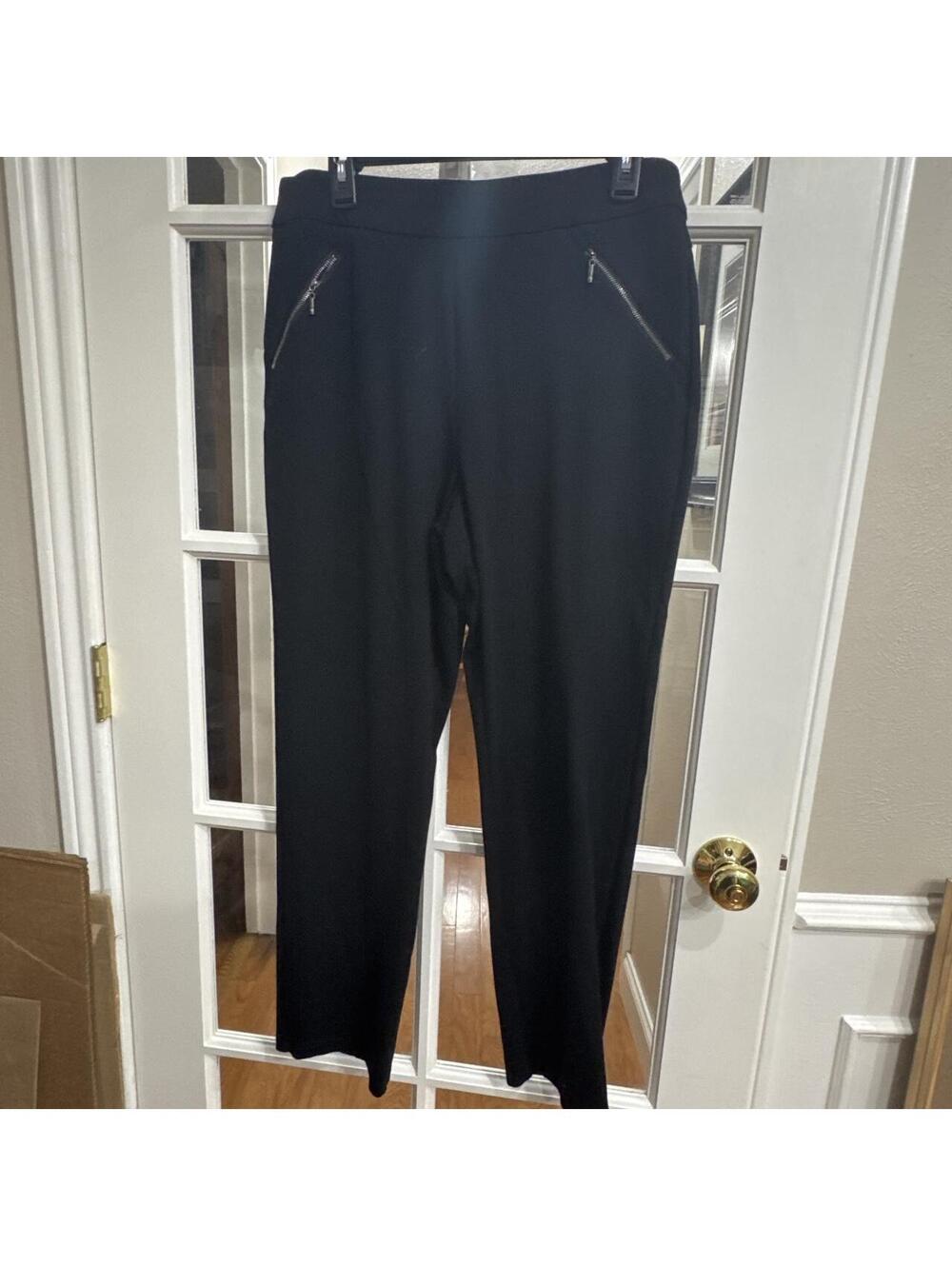 INC International Concepts Women's Black Trousers